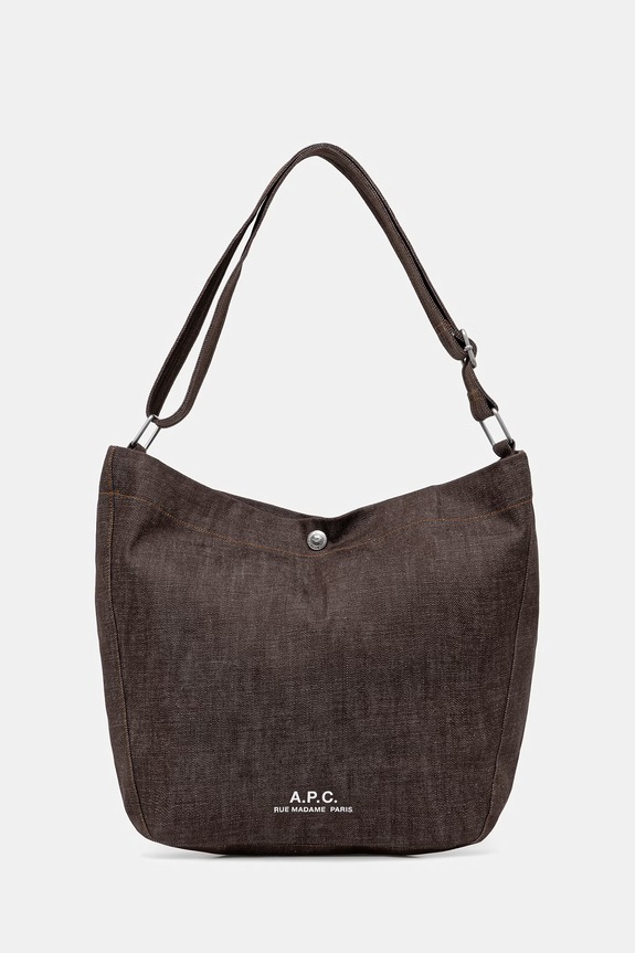 A.P.C. Besace Journal tote bag Women's brown COHLX.M61939