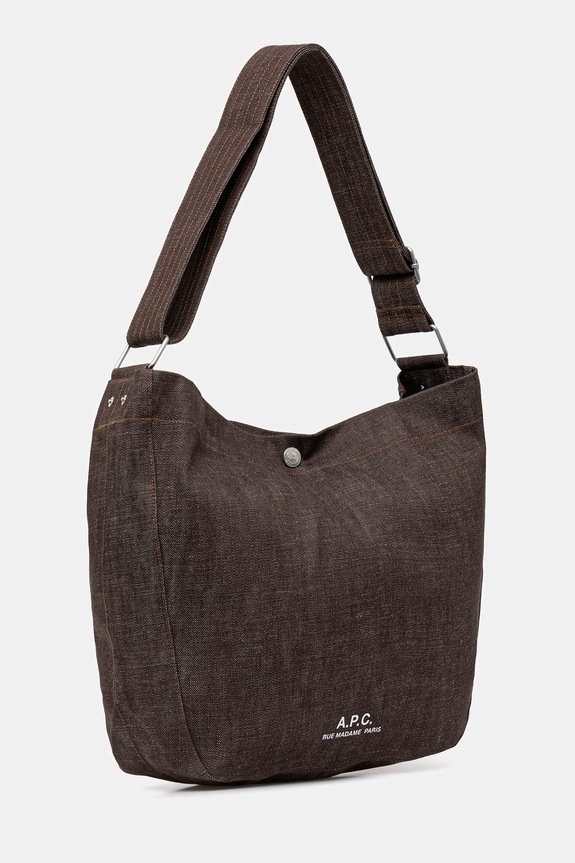 A.P.C. Besace Journal tote bag Women's COHLX.M61939 brown SS26