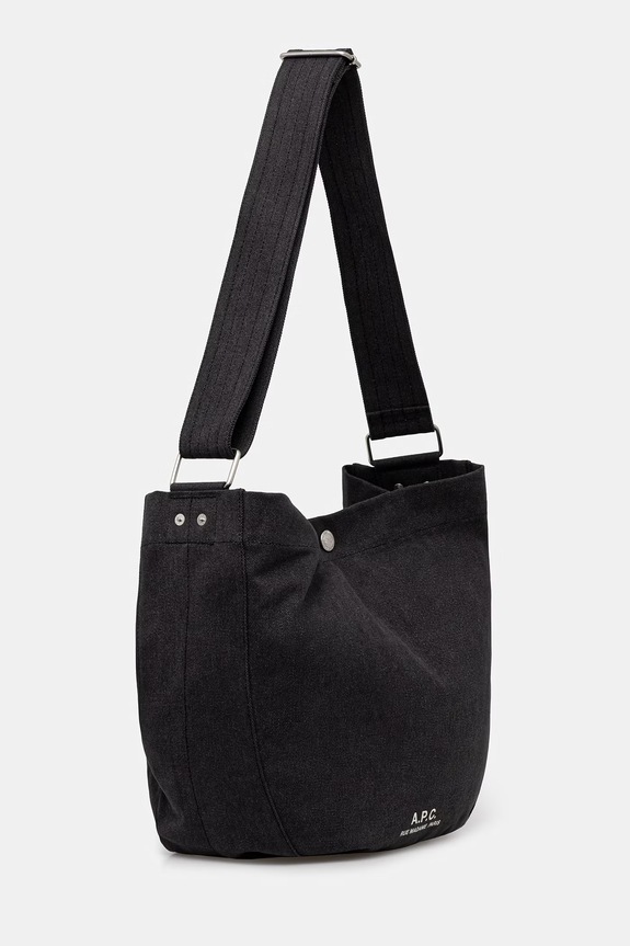 A.P.C. Besace Journal women's shopper bag PSAJZ.M61939 black SS26