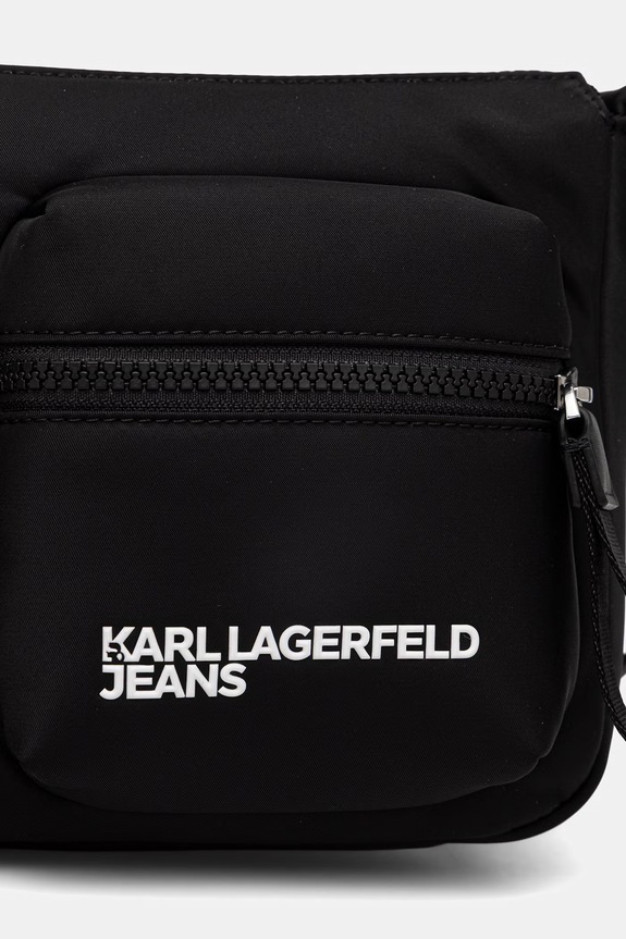 Kabelka Karl Lagerfeld Jeans čierna B1W30161