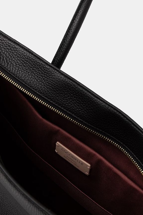 Coccinelle shopper torba za žene kožna crna E1.UAK.11.01.01