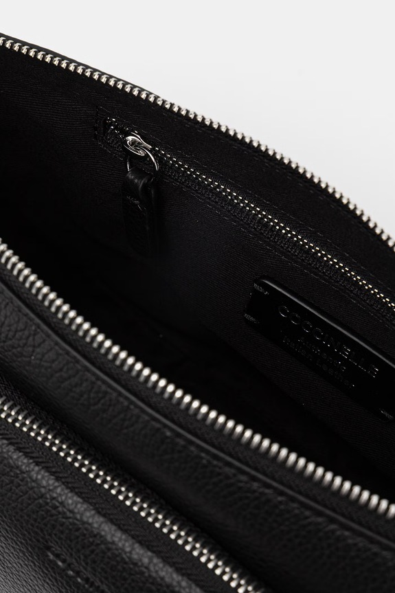 Coccinelle torebka crossbody damska skórzana E1.U0A.85.01.01 czarny
