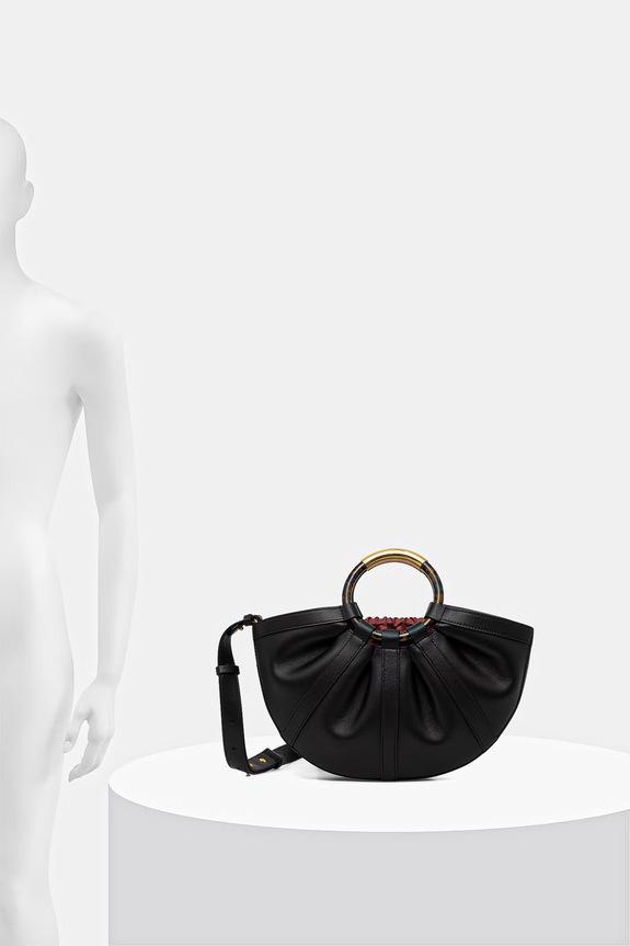 Coccinelle μικρή γυναικεία δερμάτινη τσάντα E1.U5A.18.02.01