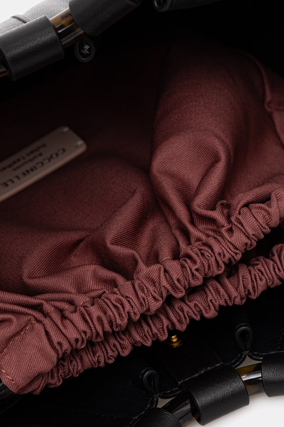 Coccinelle μικρή γυναικεία δερμάτινη τσάντα E1.U5A.18.02.01