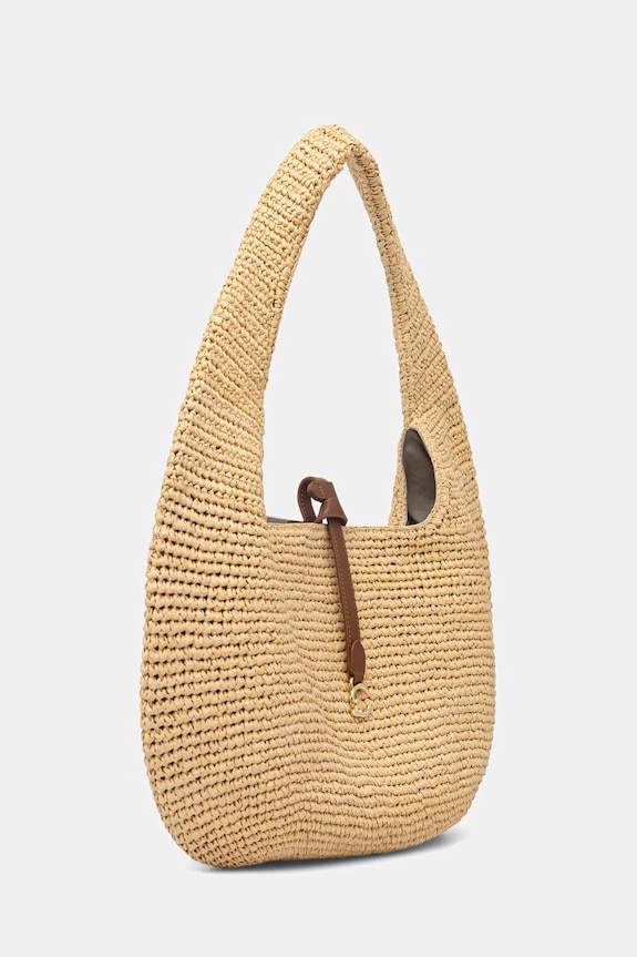 Coccinelle torba plażowa damska E1.UV1.13.01.01 beżowy SS26