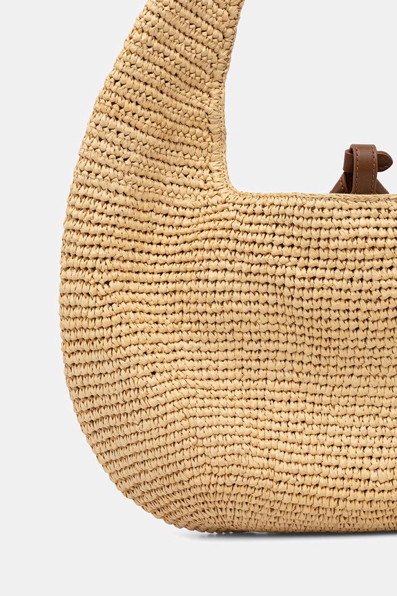 Akcesoria Coccinelle torba plażowa damska E1.UV1.13.01.01 beżowy