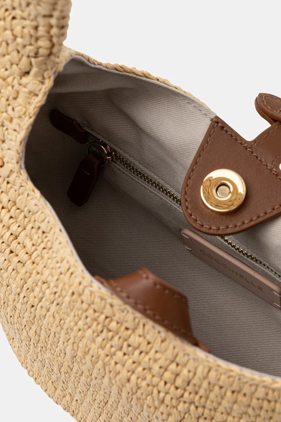 Coccinelle torba plażowa damska E1.UV1.13.02.01 beżowy