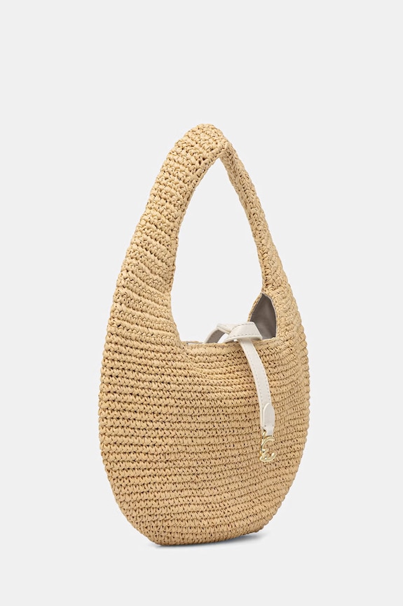 Coccinelle torba plażowa damska E1.UV1.13.02.01 beżowy SS26