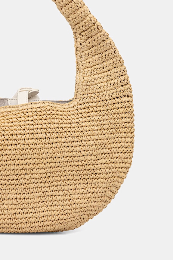 Akcesoria Coccinelle torba plażowa damska E1.UV1.13.02.01 beżowy