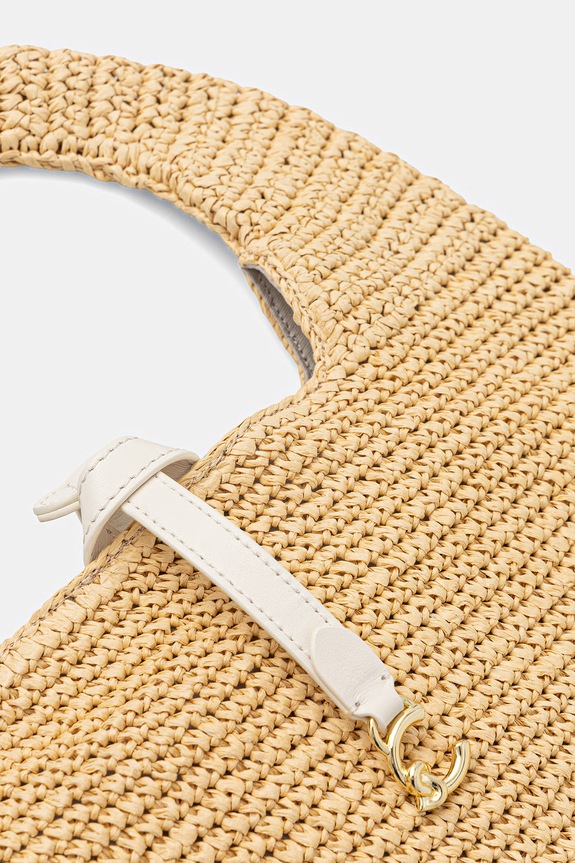 Coccinelle torba plażowa damska beżowy E1.UV1.13.02.01