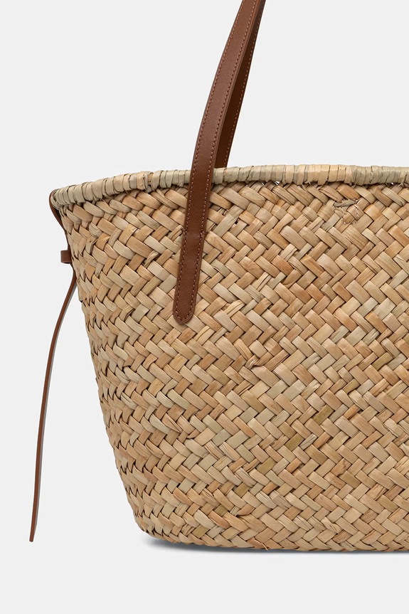 Akcesoria Coccinelle torba plażowa damska E1.UV0.11.01.01 beżowy