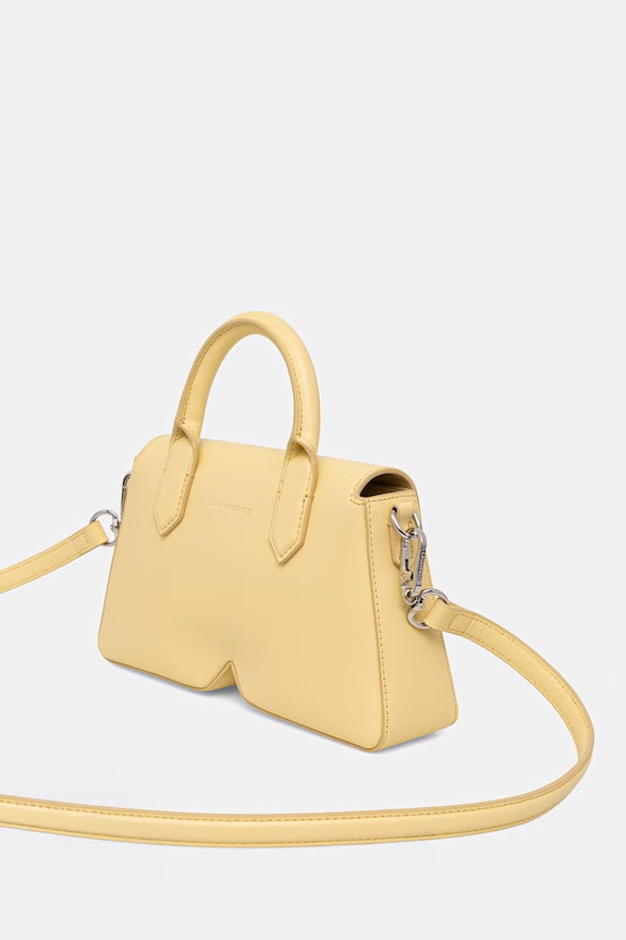 Karl Lagerfeld kabelka dámska kožená IKON/K B2W30261 žltá SS26