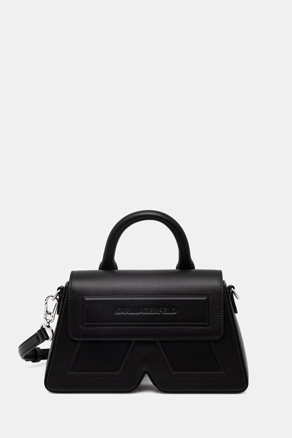 Karl Lagerfeld torebka damska skórzana IKON/K czarny B2W30261