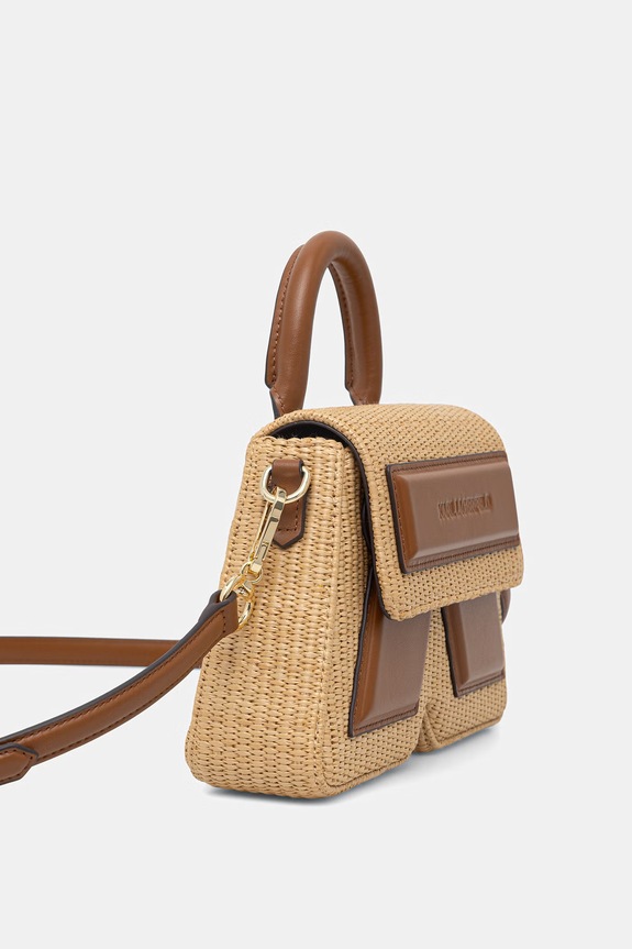 Karl Lagerfeld oldaltáska női IKON/K B2W30024 bézs SS26