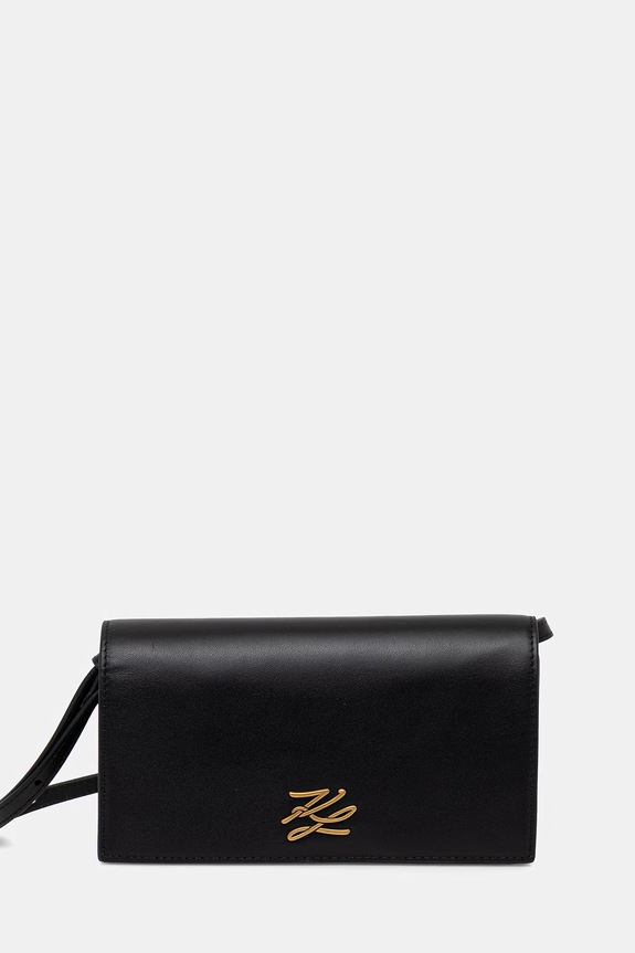 Karl Lagerfeld torebka crossbody damska K/AUTOGRAPH czarny B2W30268