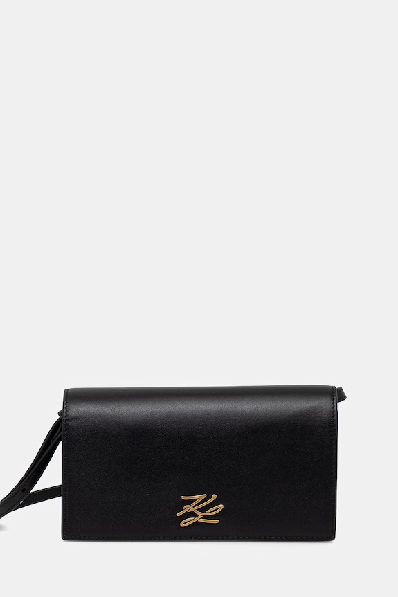 Karl Lagerfeld torebka crossbody damska K/AUTOGRAPH czarny B2W30268