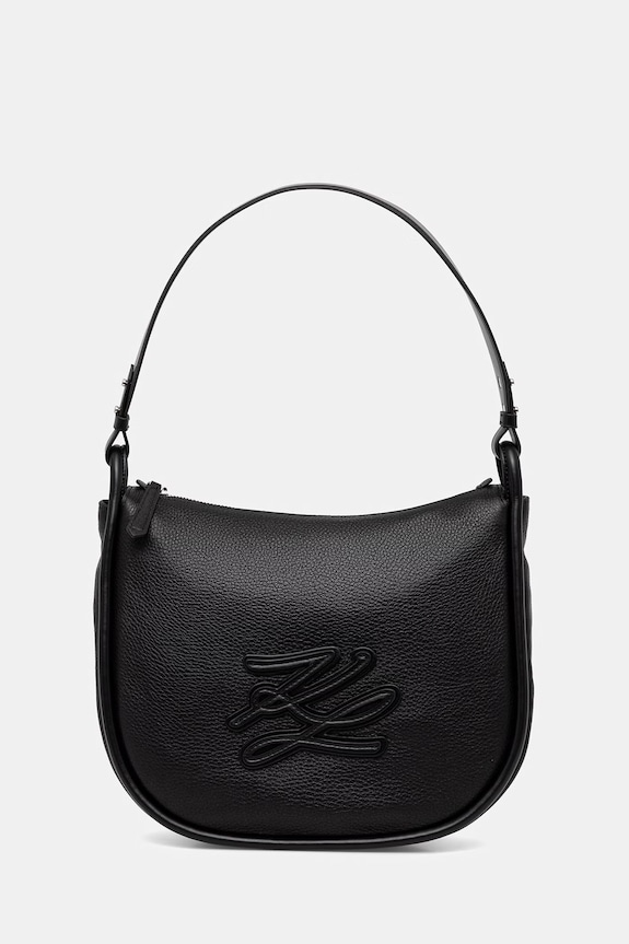 Karl Lagerfeld geantă pentru femei K/AUTOGRAPH negru B2W30052