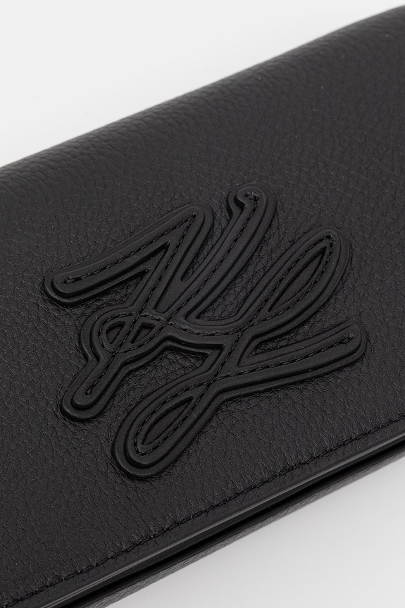 Karl Lagerfeld torebka damska skórzana K/AUTOGRAPH czarny B2W30272