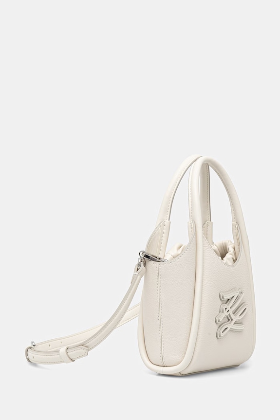 Karl Lagerfeld torebka crossbody damska K/AUTOGRAPH B2W30053 beżowy SS26