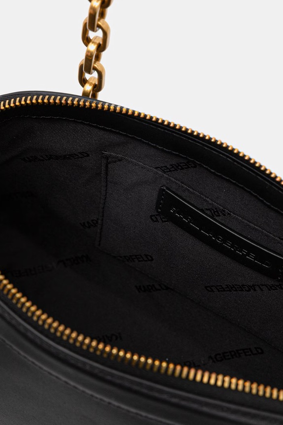 Karl Lagerfeld torebka bagietka damska K/AUTOGRAPH B2W30039 czarny