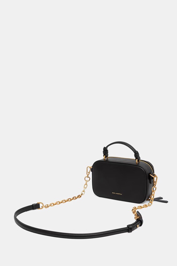 Doplnky Karl Lagerfeld crossbody kabelka dámska K/AUTOGRAPH B2W30041 čierna
