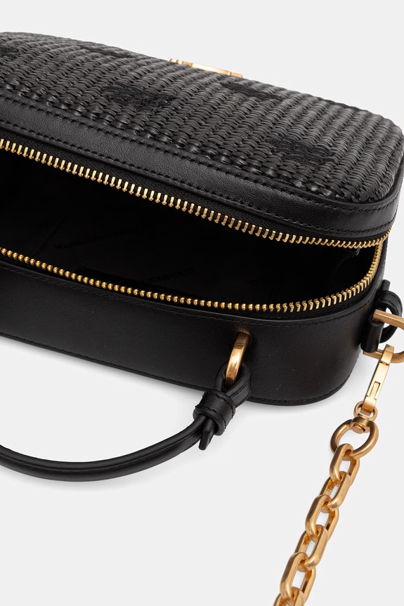 Karl Lagerfeld crossbody kabelka dámska K/AUTOGRAPH čierna B2W30041