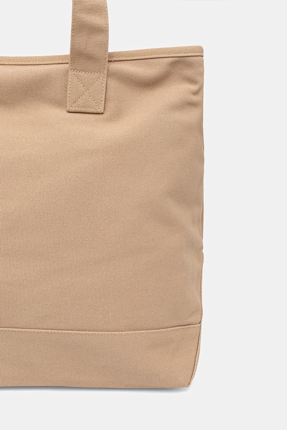 Karl Lagerfeld tote bag pentru femei, din bumbac K/ESSENTIAL bej B2W50099