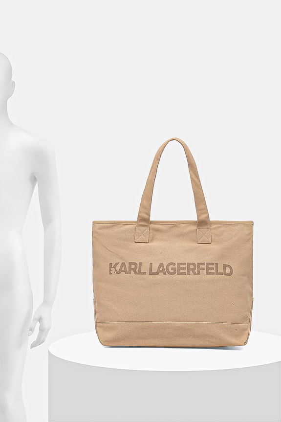 Karl Lagerfeld tote bag pentru femei, din bumbac K/ESSENTIAL B2W50099