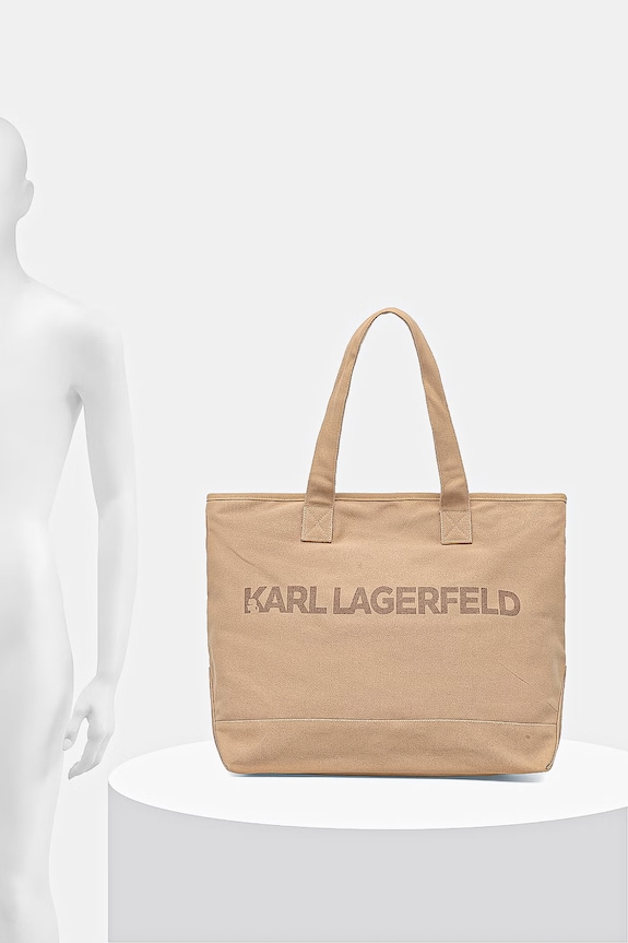 Karl Lagerfeld tote bag pentru femei, din bumbac K/ESSENTIAL B2W50099
