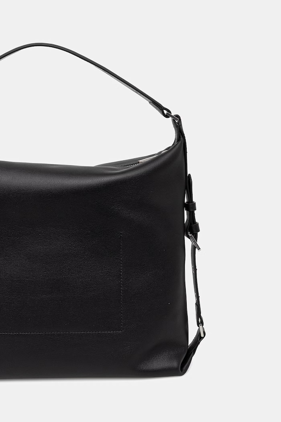 Akcesoria Karl Lagerfeld torebka shopper damska skórzana K/EYELETS B2W30086 czarny
