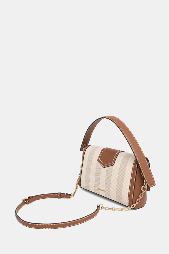 Accesorii Karl Lagerfeld geantă crossbody feminină K/NOVA B2W30233 bej