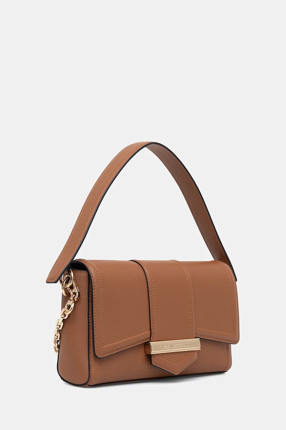 Karl Lagerfeld keresztpántos táska női bőr K/NOVA B2W30098 barna SS26