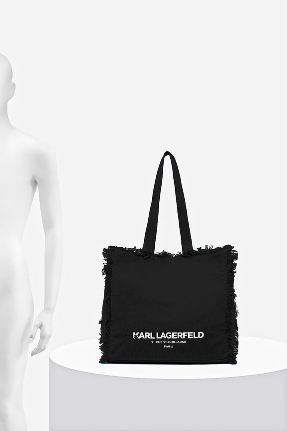Karl Lagerfeld tote bag pentru femei, din bumbac K/RSG B2W50021