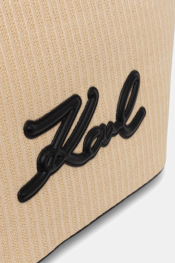 Karl Lagerfeld Shopper torba za žene K/SIGNATURE bež B2W30088