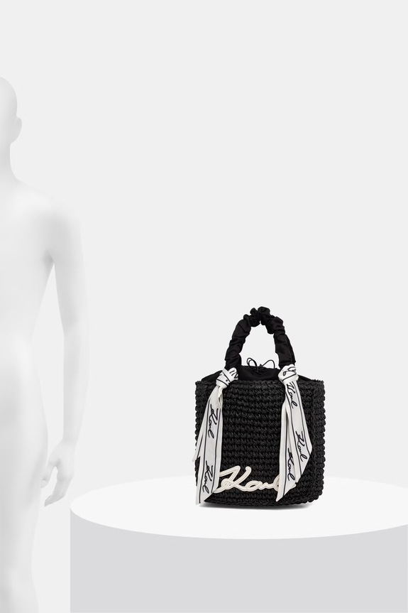 Karl Lagerfeld coș pentru femei împletit K/SIGNATURE B2W46073