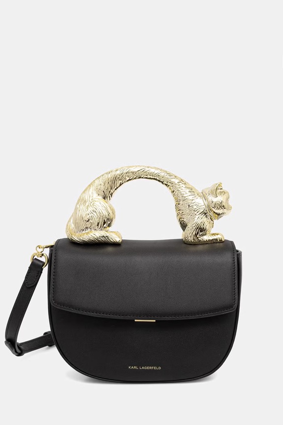Karl Lagerfeld χιαστί Γυναικεία IKON μαύρο B2W30076