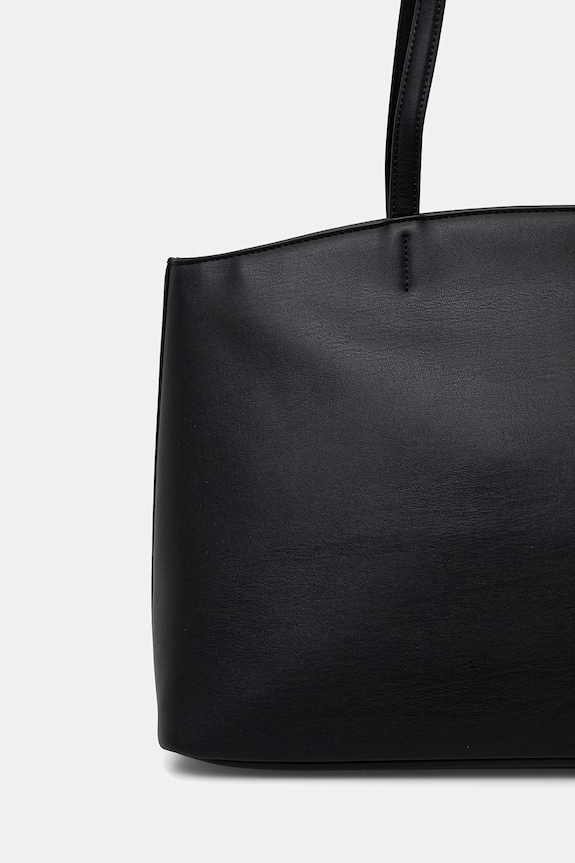 Akcesoria Karl Lagerfeld torebka shopper damska IKON B2W30057 czarny