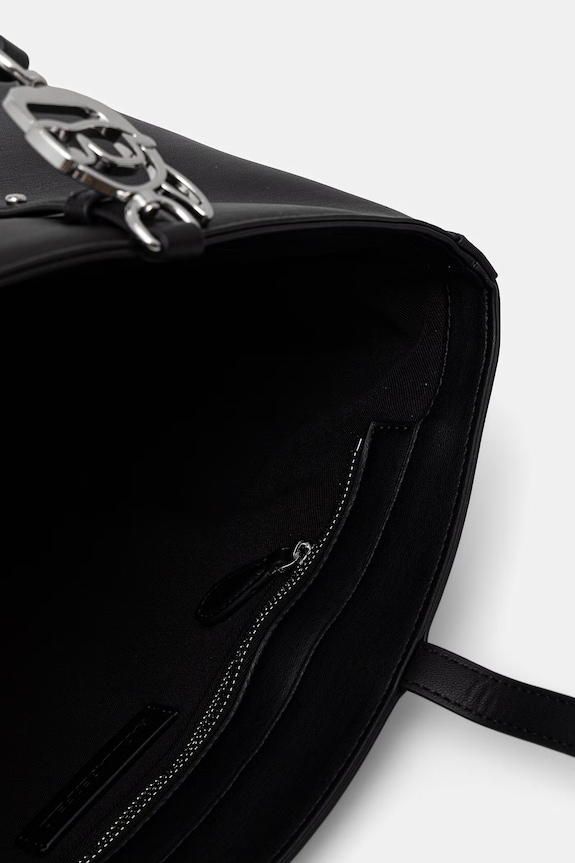 Karl Lagerfeld torebka shopper damska IKON B2W30057 czarny