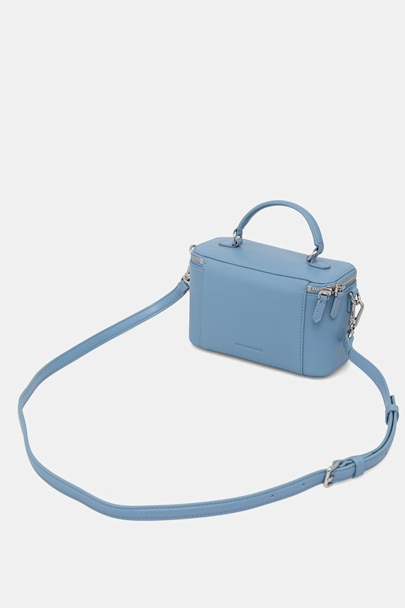 Accessori Karl Lagerfeld Borsa da baule da donna in pelle K/AUTOGRAPH B2W30054 blu