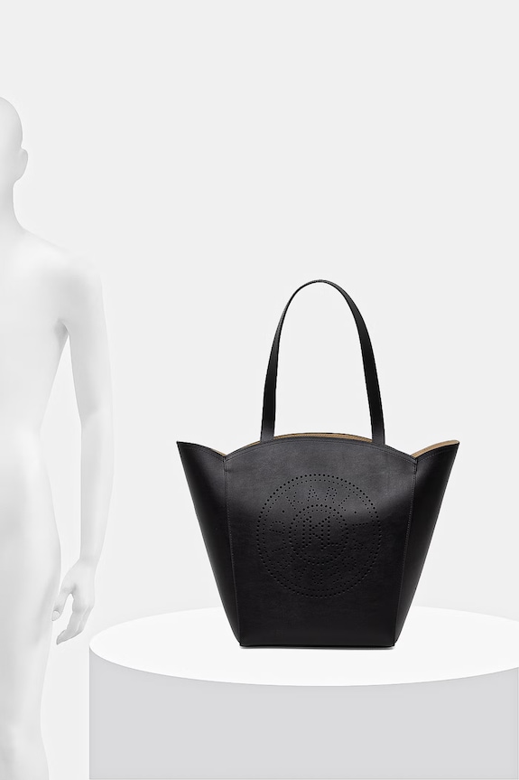 Karl Lagerfeld torebka shopper damska skórzana K/CIRCLE B2W30013