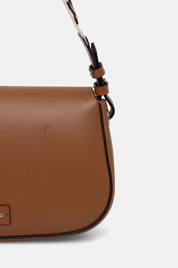 Accesorii Karl Lagerfeld geantă pentru copii piele K/CIRCLE B2W30015 maro