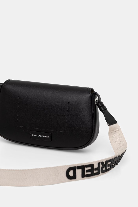 Karl Lagerfeld torebka dziecięca skórzana K/CIRCLE czarny B2W30015