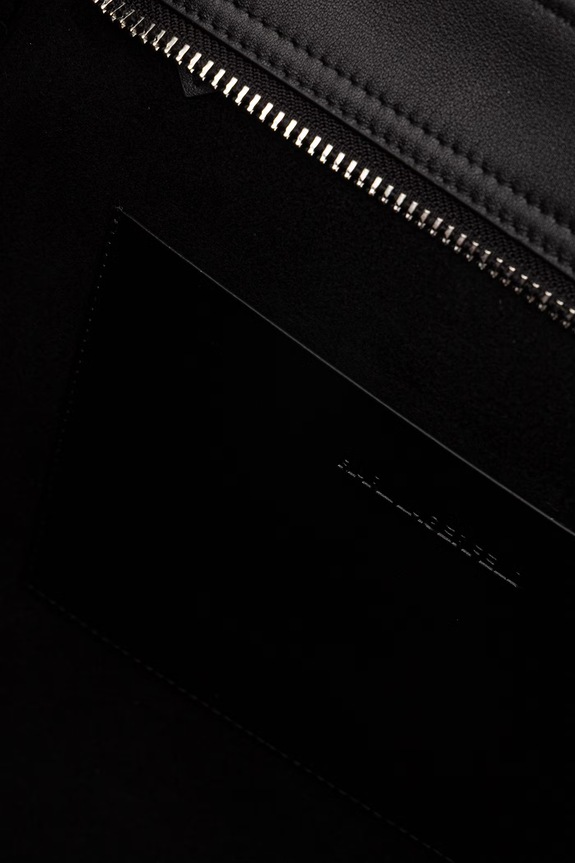 Karl Lagerfeld torebka shopper damska skórzana K/EYELETS B2W30084 czarny