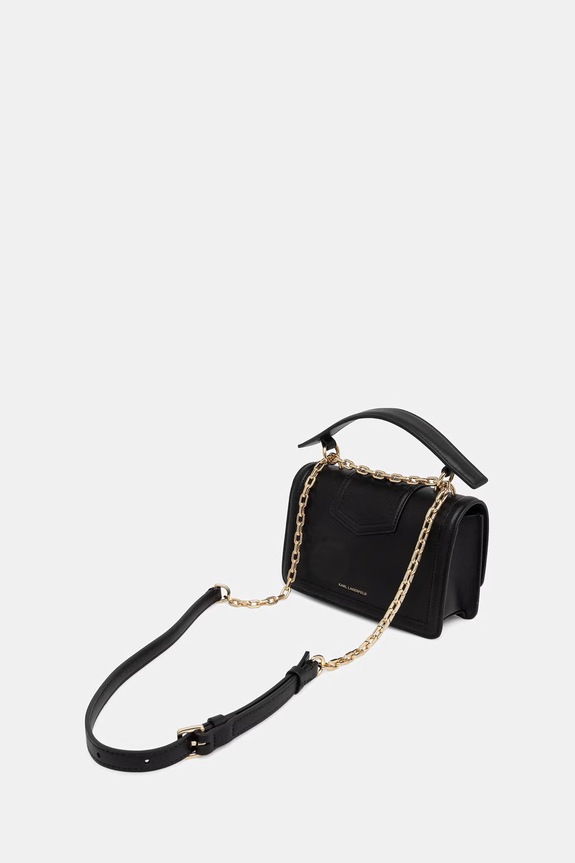 Аксессуары Karl Lagerfeld сумка crossbody для женщин кожаная K/NOVA B2W30231 чёрный
