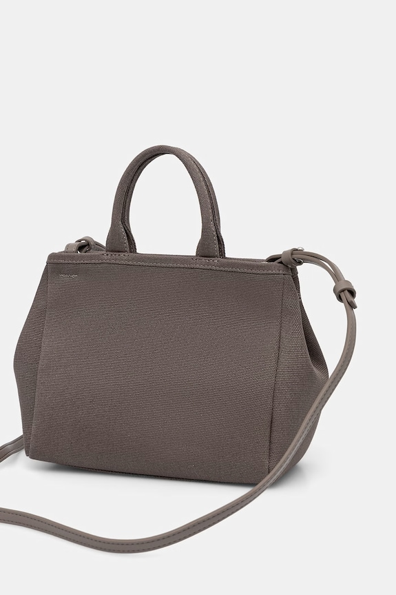 Akcesoria Karl Lagerfeld torebka crossbody damska bawełniana K/RSG CONV. B2W50003 brązowy
