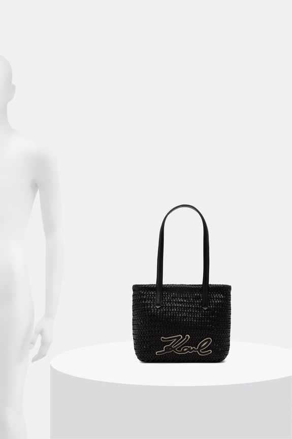Karl Lagerfeld Tote γυναικεία δερμάτινη K/SIGNATURE B2W30206