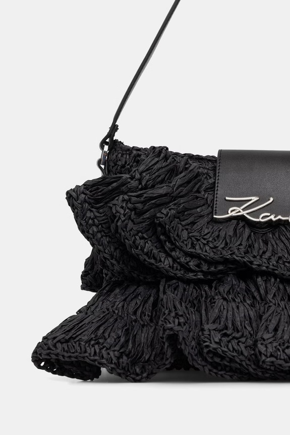 Karl Lagerfeld táska női K/SIGNATURE fekete B2W30104