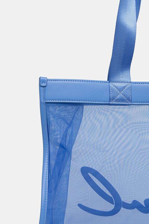Αξεσουάρ Karl Lagerfeld tote γυναικεία K/SIGNATURE B2W46070 μπλε