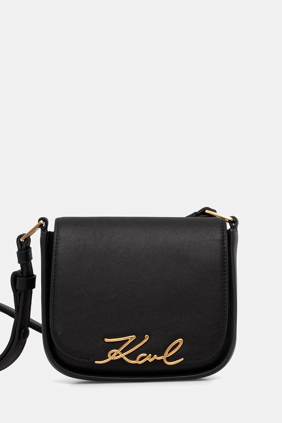 Karl Lagerfeld oldaltáska női műbőr K/SIGNATURE fekete B2W30006