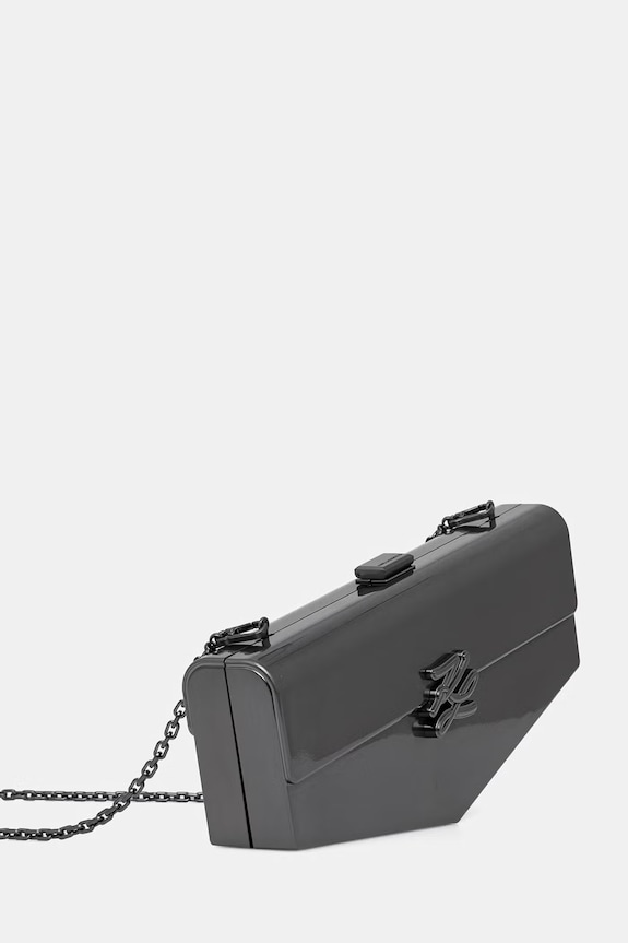 Karl Lagerfeld geantă plic pentru femei Karl Lagerfeld Studio B2W30177 gri SS26